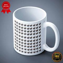 Bull Dog Funny Printed Mug - ApparelinClick